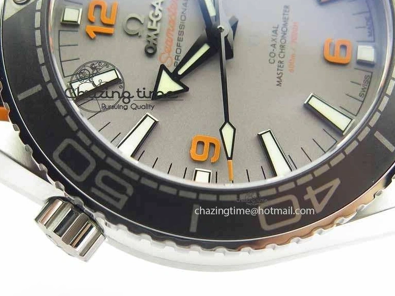 0505 UrbanStyle Planet Ocean 2016 43.5mm SS OM 1:1 Best Edition Gray Dial On Black Nylon Strap A 8168